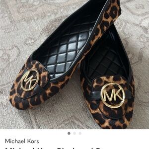 Michael Kors Leopard Print Flats